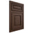 Shiloh Cabinetry Flush Inset Asherville White Oak Rift Cut Braun Door