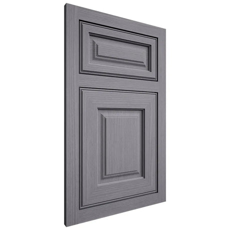 Shiloh Cabinetry Flush Inset Asherville White Oak Rift Cut Cadet Door