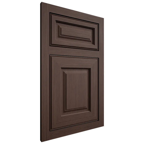 Shiloh Cabinetry Flush Inset Asherville White Oak Rift Cut Dusk Door