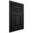 Shiloh Cabinetry Flush Inset Asherville White Oak Rift Cut Espresso Door