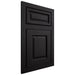 Shiloh Cabinetry Flush Inset Asherville White Oak Rift Cut Espresso Door
