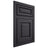 Shiloh Cabinetry Flush Inset Asherville White Oak Rift Cut Harbor Door