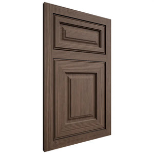 Shiloh Cabinetry Flush Inset Asherville White Oak Rift Cut Mineral Door