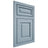 Shiloh Cabinetry Flush Inset Asherville White Oak Rift Cut Sky Door