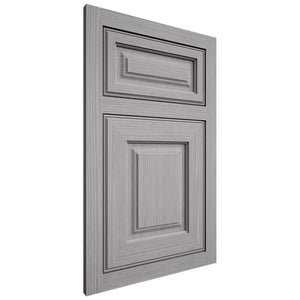 Shiloh Cabinetry Flush Inset Asherville White Oak Rift Cut Stratus Door