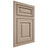 Shiloh Cabinetry Flush Inset Asherville White Oak Rift Cut Straw Door