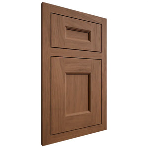 Shiloh Cabinetry Flush Inset Aspen Alder Plain Cut Cola Door