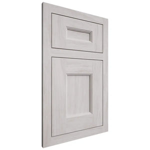 Shiloh Cabinetry Flush Inset Aspen Alder Plain Cut Cotton Door