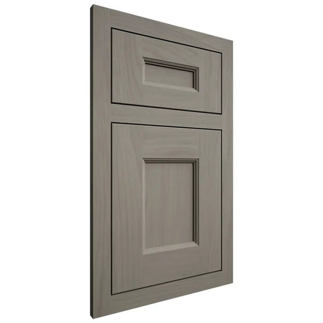 Shiloh Cabinetry Flush Inset Aspen Alder Plain Cut Thyme Door