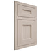 Shiloh Cabinetry Flush Inset Aspen Alder Plain Cut White Sands Door