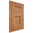 Shiloh Cabinetry Flush Inset Aspen Cherry Plain Cut Medium Door