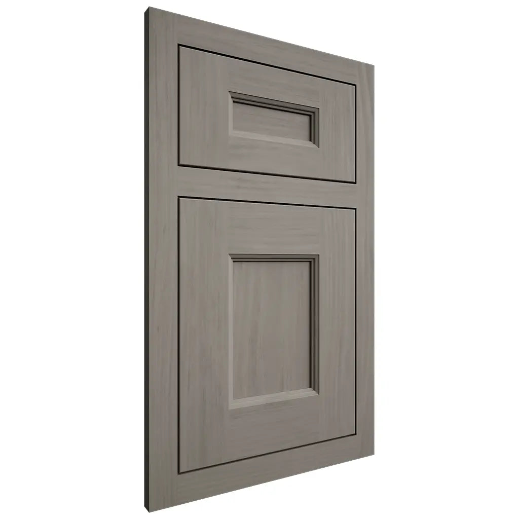 Shiloh Cabinetry Flush Inset Aspen Cherry Plain Cut Thyme Door