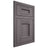Shiloh Cabinetry Flush Inset Aspen Hickory Plain Cut Cadet Door