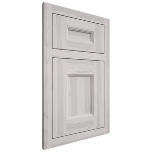 Shiloh Cabinetry Flush Inset Aspen Hickory Plain Cut Cotton Door