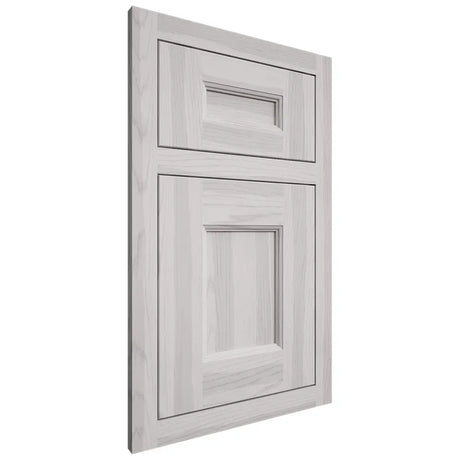 Shiloh Cabinetry Flush Inset Aspen Hickory Plain Cut Cotton Door