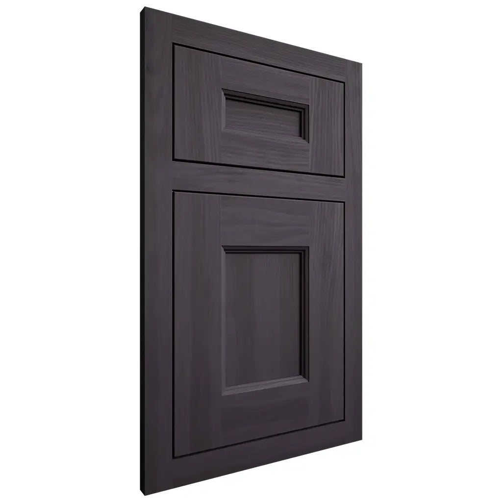 Shiloh Cabinetry Flush Inset Aspen Hickory Plain Cut Harbor Door