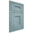 Shiloh Cabinetry Flush Inset Aspen Hickory Plain Cut Sky Door