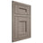 Shiloh Cabinetry Flush Inset Aspen Hickory Plain Cut Sterling Door