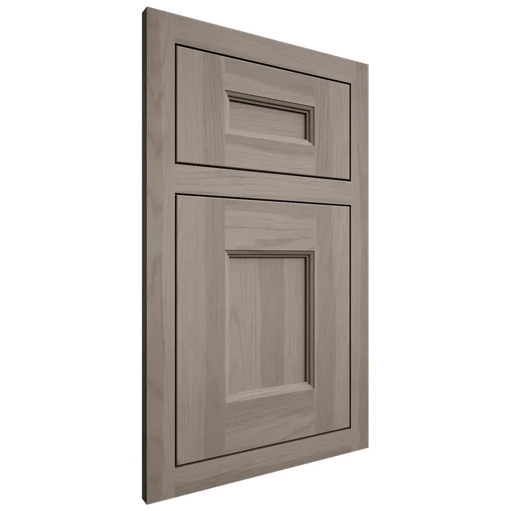 Shiloh Cabinetry Flush Inset Aspen Hickory Plain Cut Sterling Door