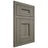Shiloh Cabinetry Flush Inset Aspen Hickory Plain Cut Thyme Door