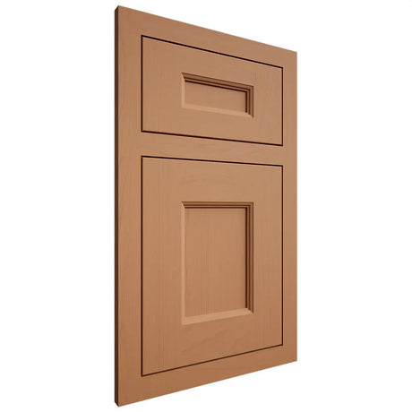 Shiloh Cabinetry Flush Inset Aspen Maple Plain Cut Cashmere Door