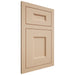 Shiloh Cabinetry Flush Inset Aspen Maple Plain Cut Natural Door