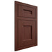 Shiloh Cabinetry Flush Inset Aspen Maple Plain Cut Sable Door