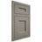 Shiloh Cabinetry Flush Inset Aspen Maple Plain Cut Thyme Door