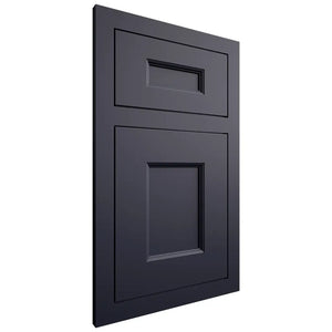 Shiloh Cabinetry Flush Inset Aspen Paintable Hale Navy Door