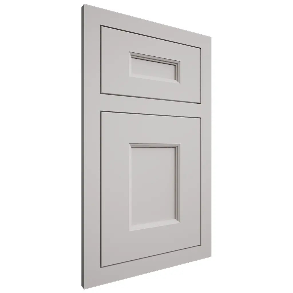 Shiloh Cabinetry Flush Inset Aspen Paintable Mindful Gray Door