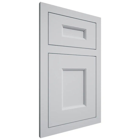 Shiloh Cabinetry Flush Inset Aspen Paintable Niebla Azul Door