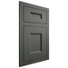 Shiloh Cabinetry Flush Inset Aspen Paintable Pewter Green Door