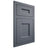 Shiloh Cabinetry Flush Inset Aspen Paintable Slate Tile Door