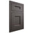 Shiloh Cabinetry Flush Inset Aspen Paintable Urbane Bronze Door