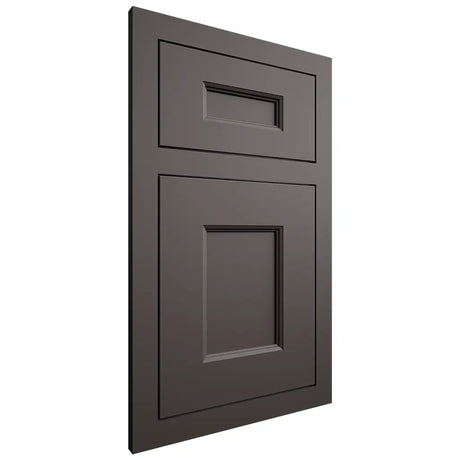 Shiloh Cabinetry Flush Inset Aspen Paintable Urbane Bronze Door