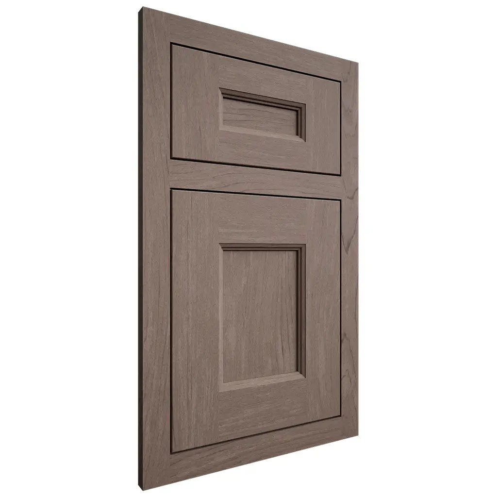 Shiloh Cabinetry Flush Inset Aspen Poplar Plain Cut River Rock Door