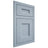 Shiloh Cabinetry Flush Inset Aspen Poplar Plain Cut Sky Door