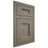 Shiloh Cabinetry Flush Inset Aspen Poplar Plain Cut Sterling Door