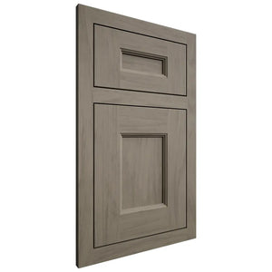 Shiloh Cabinetry Flush Inset Aspen Poplar Plain Cut Sterling Door