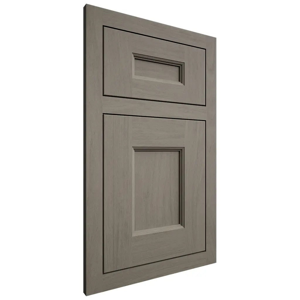 Shiloh Cabinetry Flush Inset Aspen Poplar Plain Cut Thyme Door