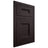 Shiloh Cabinetry Flush Inset Aspen Red Oak Plain Cut Espresso Door