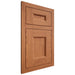 Shiloh Cabinetry Flush Inset Aspen Red Oak Plain Cut Harvest Door