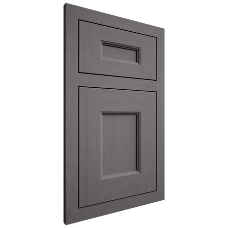 Shiloh Cabinetry Flush Inset Aspen Walnut Plain Cut Cadet Door