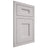 Shiloh Cabinetry Flush Inset Aspen White Oak Plain Cut Cotton Door