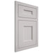 Shiloh Cabinetry Flush Inset Aspen White Oak Plain Cut Cotton Door