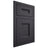 Shiloh Cabinetry Flush Inset Aspen White Oak Plain Cut Harbor Door