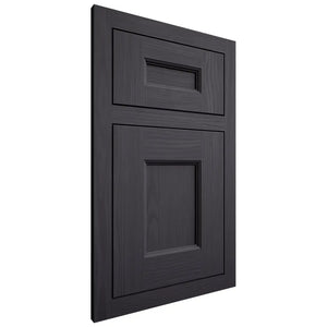 Shiloh Cabinetry Flush Inset Aspen White Oak Plain Cut Harbor Door