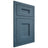 Shiloh Cabinetry Flush Inset Aspen White Oak Plain Cut Hudson Door