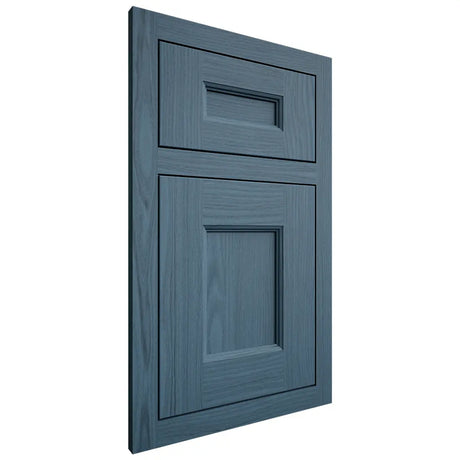 Shiloh Cabinetry Flush Inset Aspen White Oak Plain Cut Hudson Door