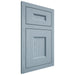 Shiloh Cabinetry Flush Inset Aspen White Oak Plain Cut Sky Door